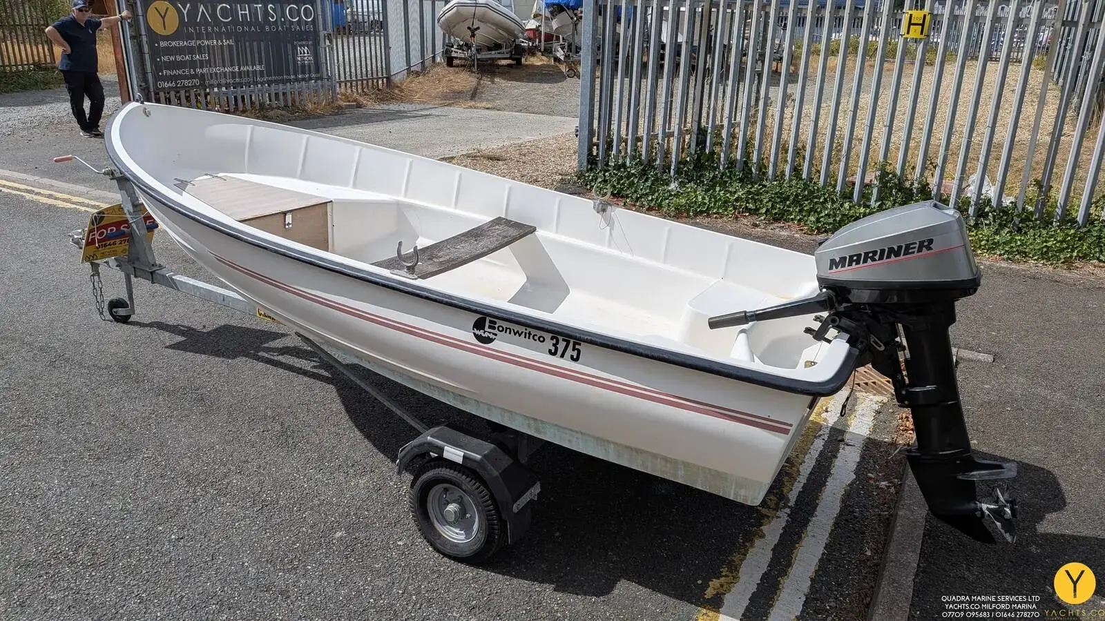 Bonwitco 375 - Yachts Co Milford Marina - Boat Sales in Pembrokeshire - 01646 278270 / WhatsApp 07709 095683 / milford@yachts.co